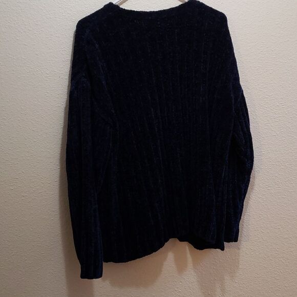 All Points sweater Deep navy L - Picture 2 of 4
